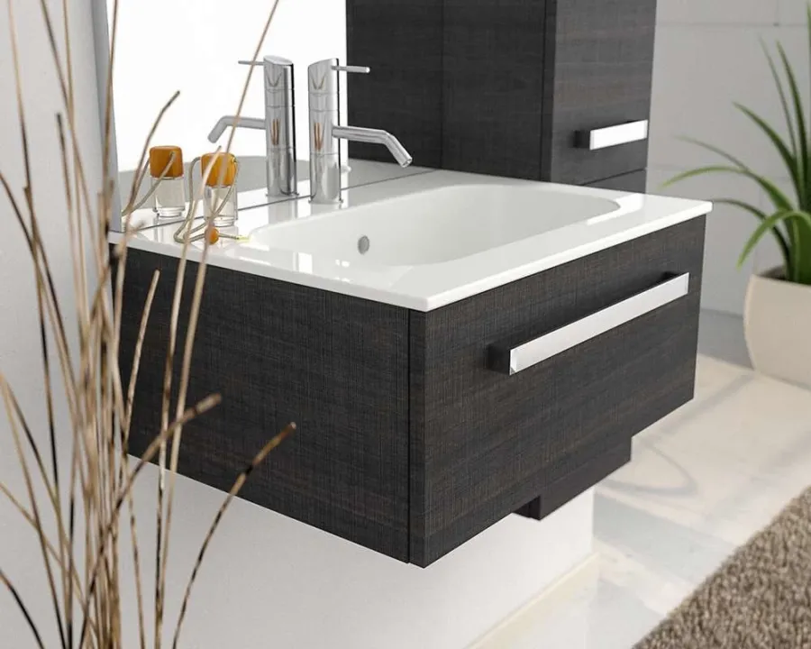 obrazek 2 Dębowy komplet do luksusowej łazienki