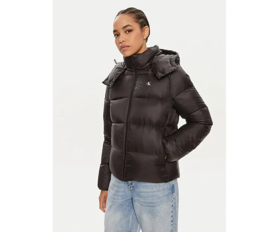 obrazek 1 Calvin Klein Jeans Kurtka puchowa J20J223571 Czarny Regular Fit