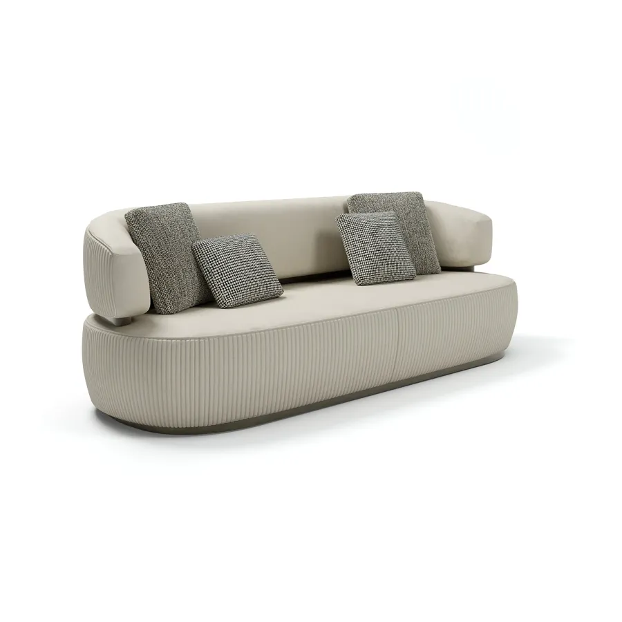 obrazek 2 Luksusowa włoska sofa do salonu - styl modernistyczny