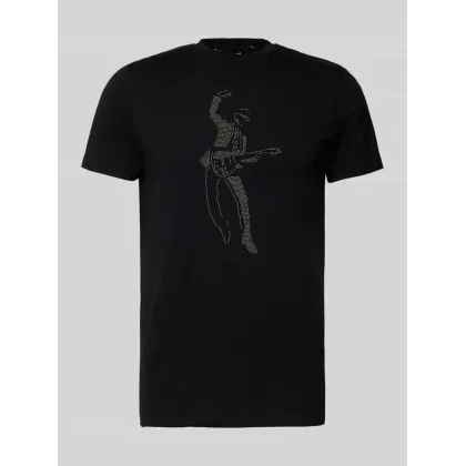 Zdjęcie KARL LAGERFELD T-Shirt 755089 551225 Czarny Regular Fit