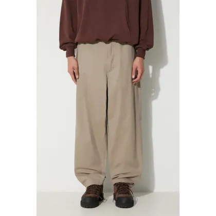 Zdjęcie Manastash spodnie Flex Climber Wide Leg męskie kolor szary proste