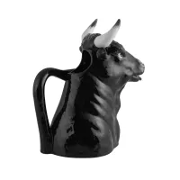 Zdjęcie Ceramiczny dzbanek byka w stylu wiejskim - Bordallo Pinheiro