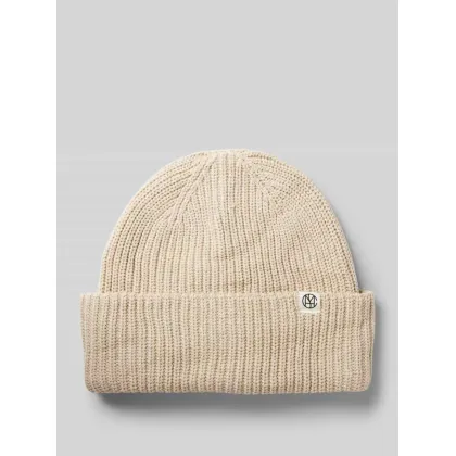 Zdjęcie Czapka beanie z naszywką z logo model ‘Galline Rachelle’