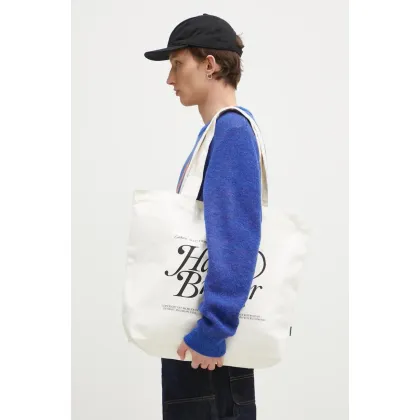 Zdjęcie Carhartt WIP torba bawełniana Canvas Graphic Tote Large kolor biały I032928.2NVXX