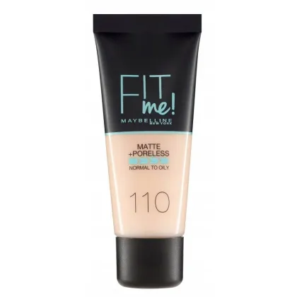 Zdjęcie Maybelline Fit Me podkład do twarzy, 110 Porcelain Porcelain 30 ml