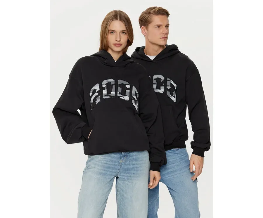obrazek 1 2005 Bluza Unisex Hunting Czarny Relaxed Fit