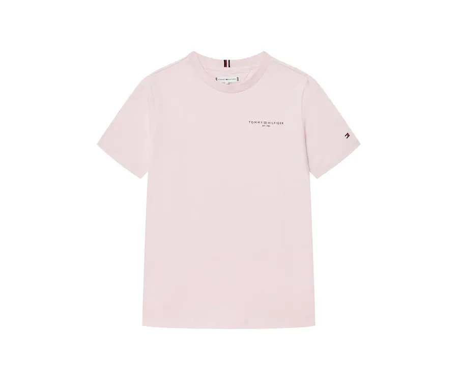 obrazek 1 Tommy Hilfiger T-Shirt KS0KS00594 Różowy Regular Fit