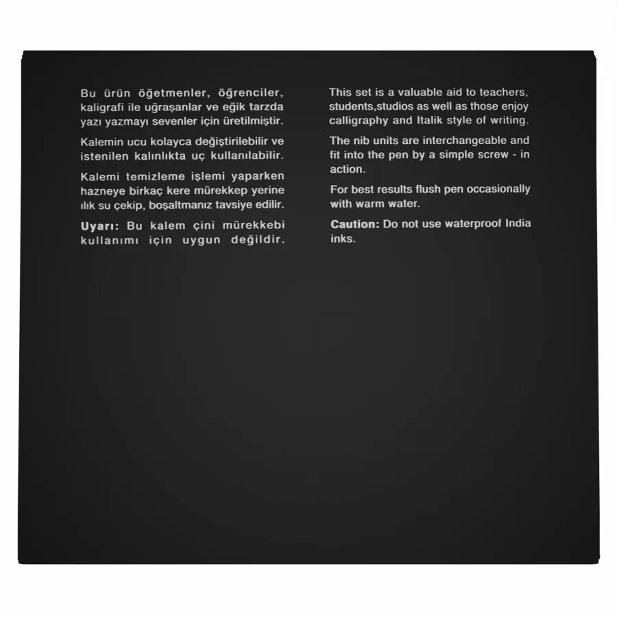 obrazek 3 Wyjątkowy zestaw upominkowy do kaligrafii