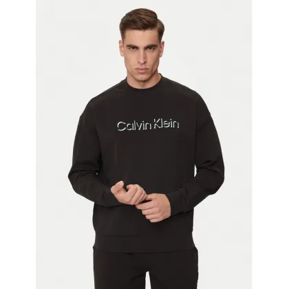 Zdjęcie Calvin Klein Bluza Shadow Embosed Logo K10K113081 Czarny Regular Fit