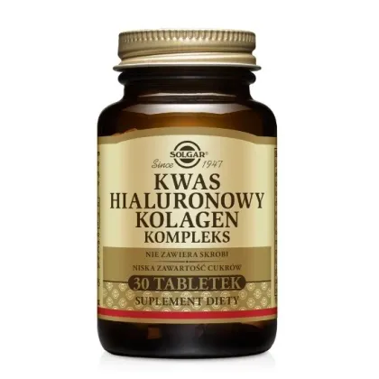 Zdjęcie Solgar Kwas hialuronowy tabletki