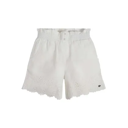 Zdjęcie Guess Szorty materiałowe J3GD07 WCVM0 Biały Relaxed Fit