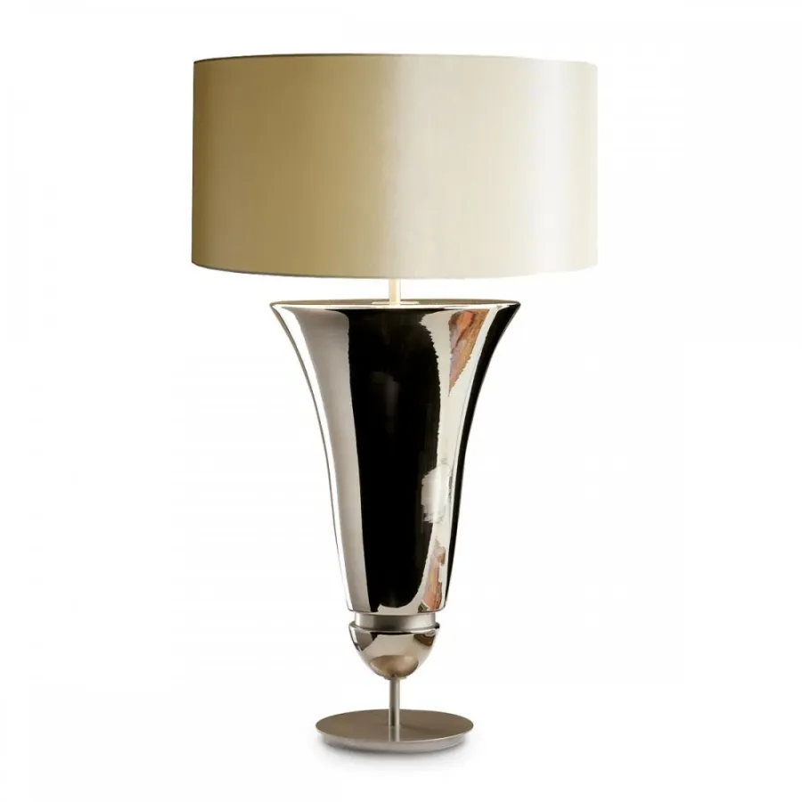 obrazek 1 Lampa stołowa z metalowymi elementami H.46xL.27xP.27 cm