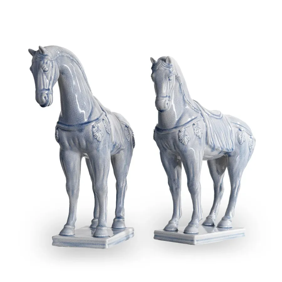 obrazek 2 Ceramiczny koń włoskiego producenta H.40xL.37xP.10 cm