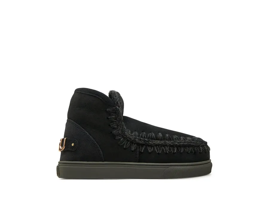 obrazek 1 Mou Śniegowce Eskimo Sneaker Big Metal Logo FW111008A Czarny