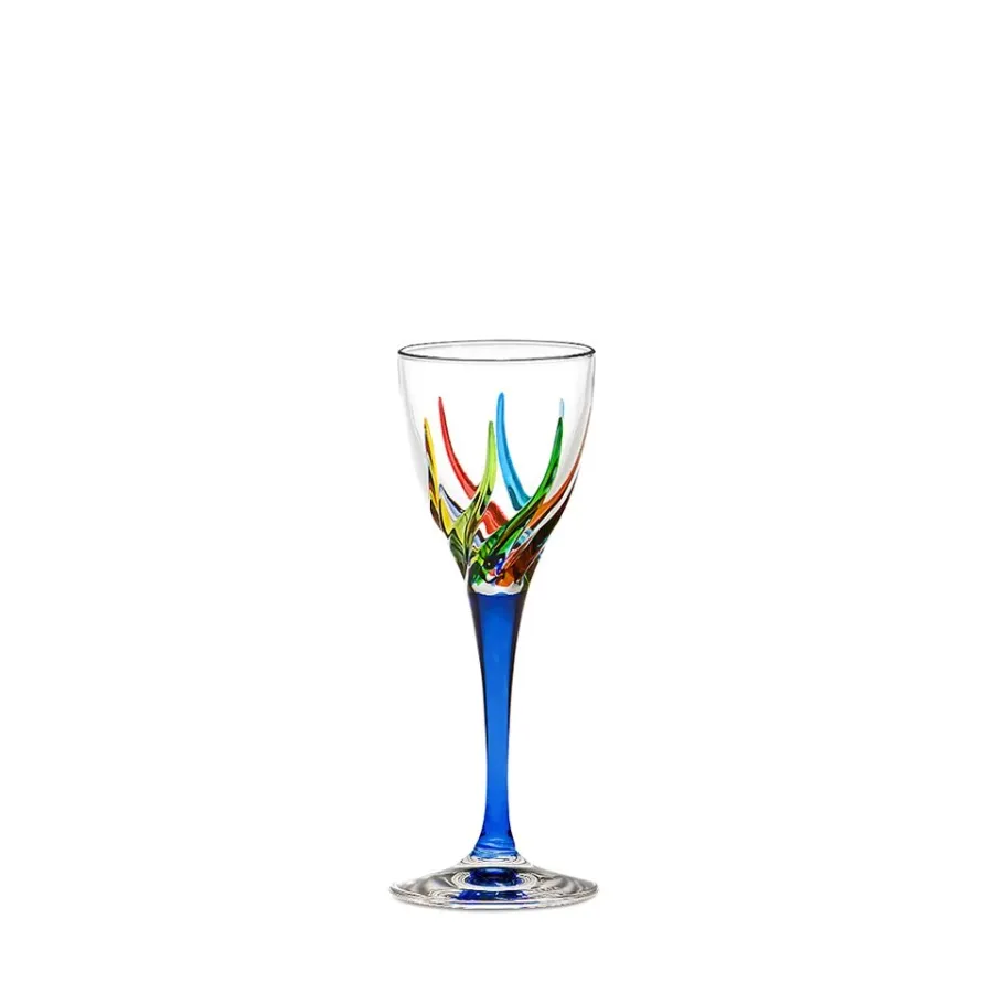 obrazek 1 Kolorowy komplet 6 kieliszków do degustacji likieru (70  ml)