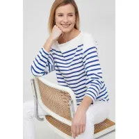 Zdjęcie Polo Ralph Lauren longsleeve bawełniany kolor biały