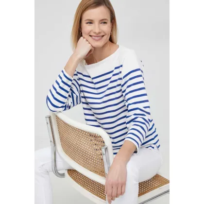 Zdjęcie Polo Ralph Lauren longsleeve bawełniany kolor biały