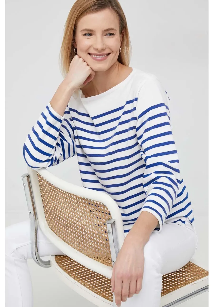 obrazek 1 Polo Ralph Lauren longsleeve bawełniany kolor biały