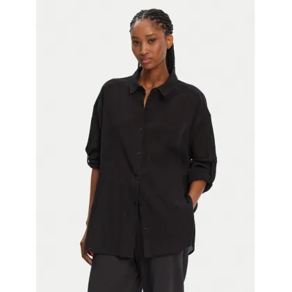 Zdjęcie Seafolly Koszula Classic 54027-TO Czarny Regular Fit