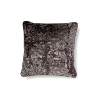 Zdjęcie Stylowa czarna poduszka o oryginalnym wzorze