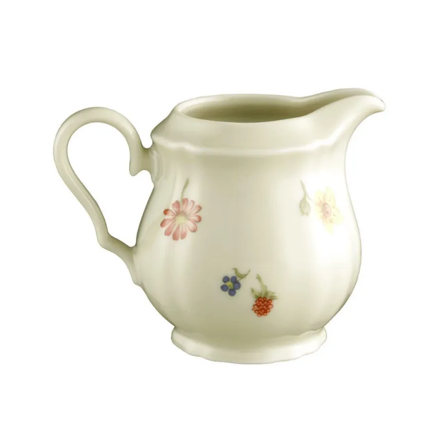 obrazek 2 Porcelanowy dzbanuszek do mleka w kolorze kości słoniowej - Seltmann Weiden