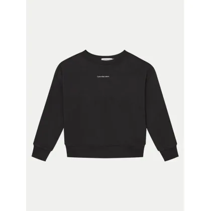 Zdjęcie Calvin Klein Jeans Bluza Monogram IB0IB02258 Czarny Regular Fit