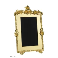 Zdjęcie Ramka na zdjęcia wykonana z pozłacanego brązu