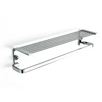 Picture Italian stylish towel holder with wall shelf – 3SC