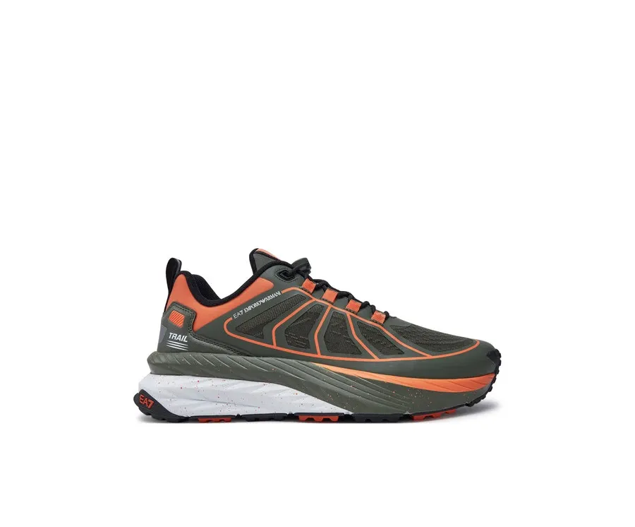 obrazek 1 EA7 Emporio Armani Sneakersy X8X193 XK408 U249 Khaki