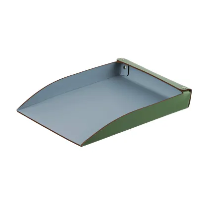 Zdjęcie Wyjątkowa taca na dokumenty A4 do biura z naturalnej skóry