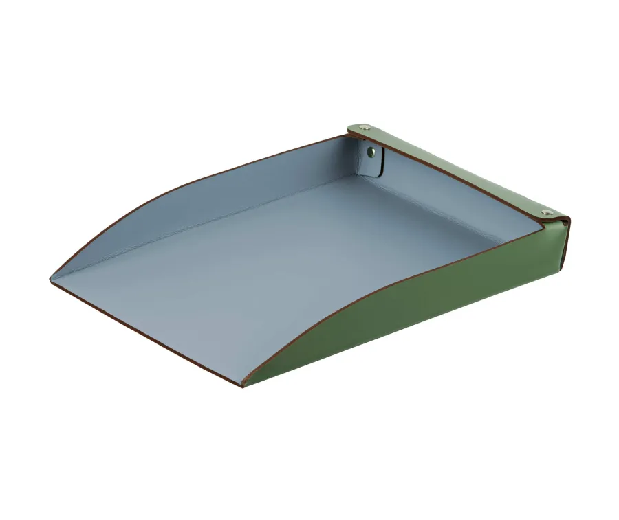 obrazek 1 Wyjątkowa taca na dokumenty A4 do biura z naturalnej skóry