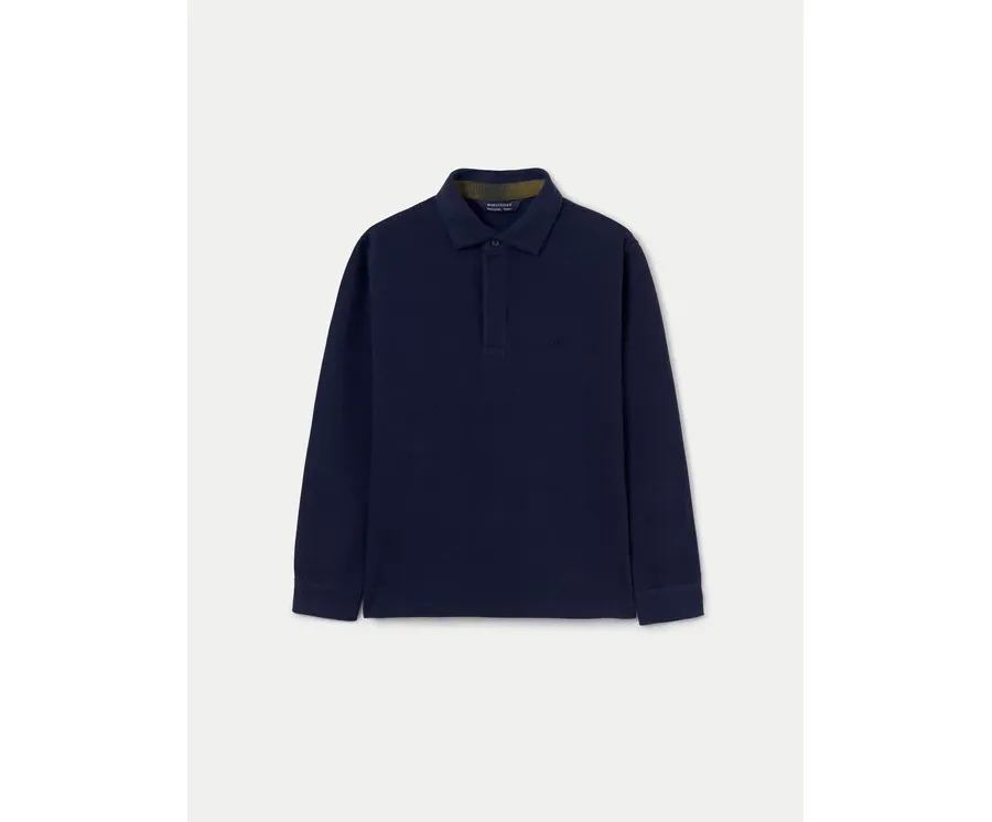 obrazek 1 Mayoral Polo 7104 Granatowy Regular Fit
