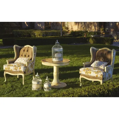 Zdjęcie Wyjątkowy fotel w stylu antycznym do pięknego salonu – Morello Gianpaolo