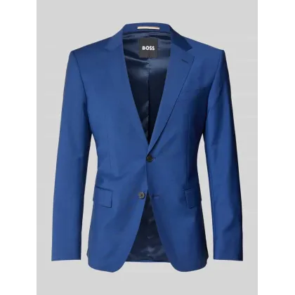 Zdjęcie Marynarka o kroju slim fit z dwoma nachodzącymi na siebie guzikami model ‘Huge’