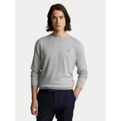 Zdjęcie Polo Ralph Lauren Sweter 710684957003 Szary Slim Fit