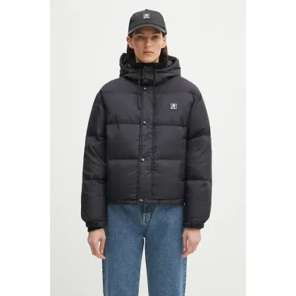 Zdjęcie Sporty & Rich kurtka Running Hooded Down kolor czarny zimowa oversize OW020514141BA01