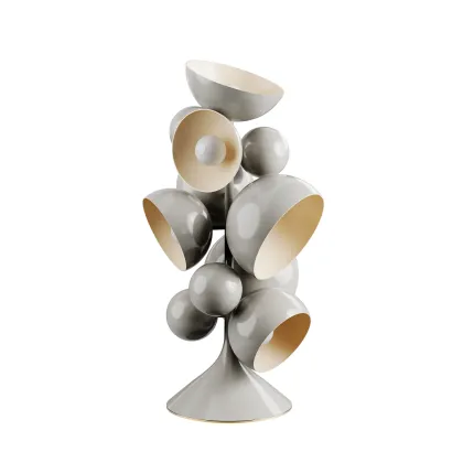 Zdjęcie Niepowtarzalna lampa stojąca inspirowana japońskim wzornictwem