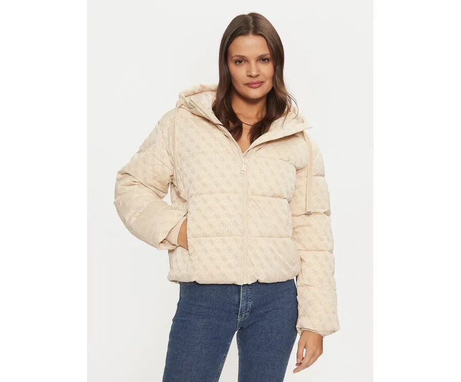 obrazek 1 Guess Kurtka przejściowa Daisy W4BL36 WGJZ0 Beżowy Regular Fit