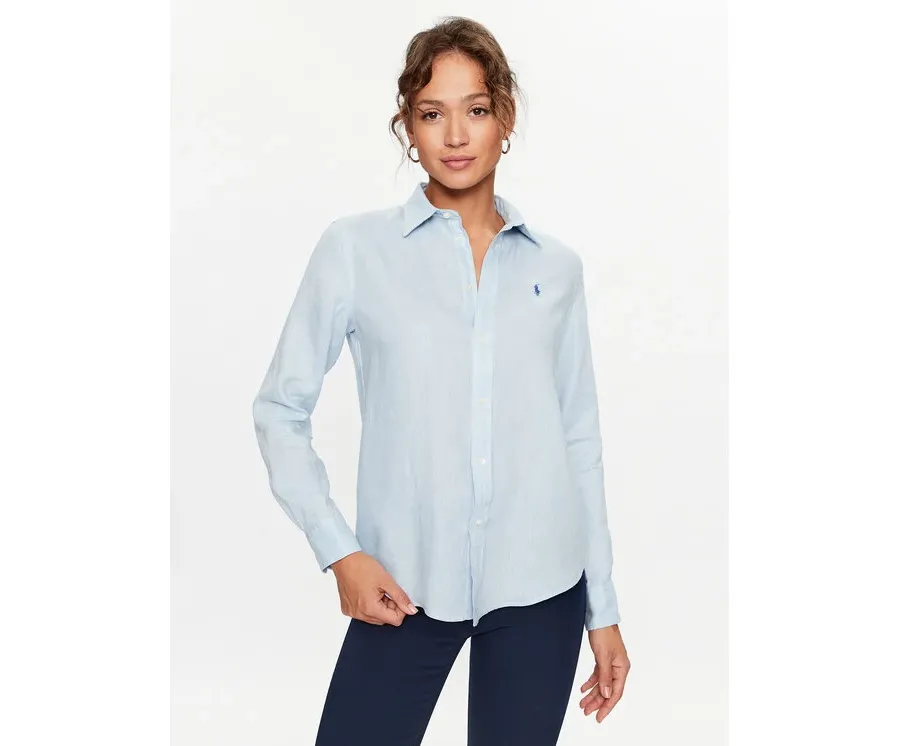 obrazek 1 Polo Ralph Lauren Koszula 211920516003 Niebieski Relaxed Fit
