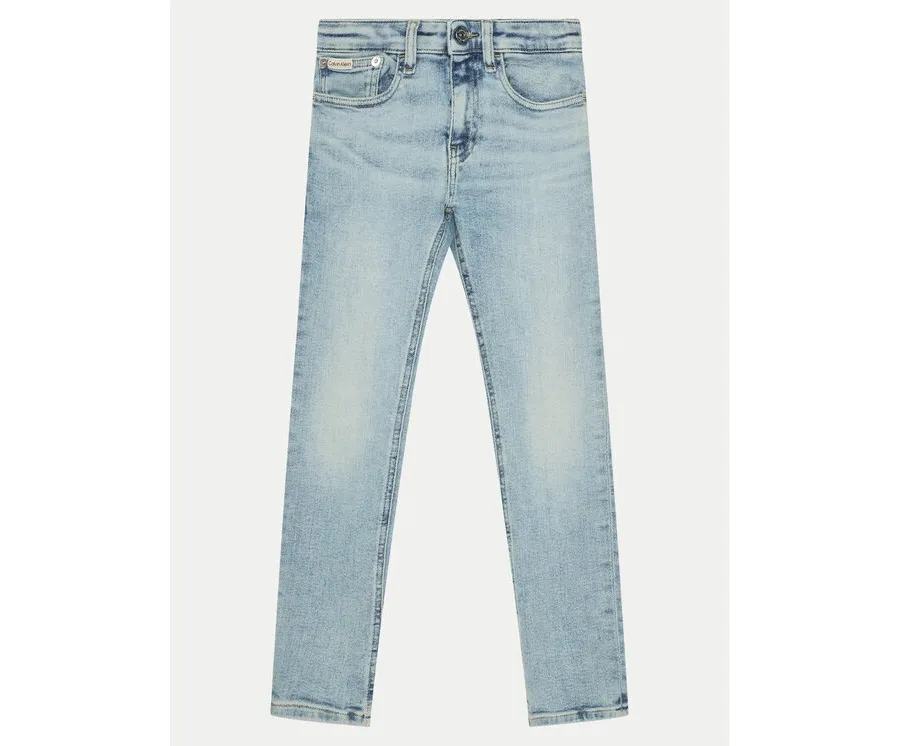 obrazek 1 Calvin Klein Jeans Jeansy IB0IB02304 Niebieski Slim Fit