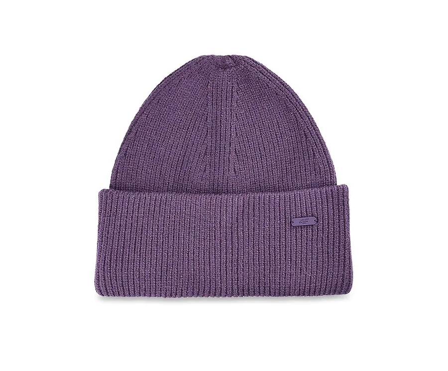 obrazek 1 4F Czapka 4FWAW24ACAPF447 Fioletowy