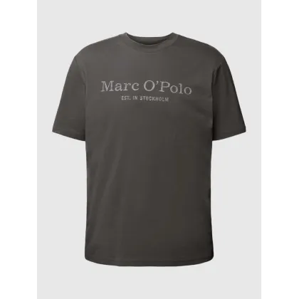 Zdjęcie T-shirt z nadrukiem z napisem i logo