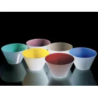 Picture A set of 6 bowls made of Italian Murano glass