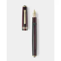 Picture Tibaldi N60 Zazou Green fountain pen, 18ct gold