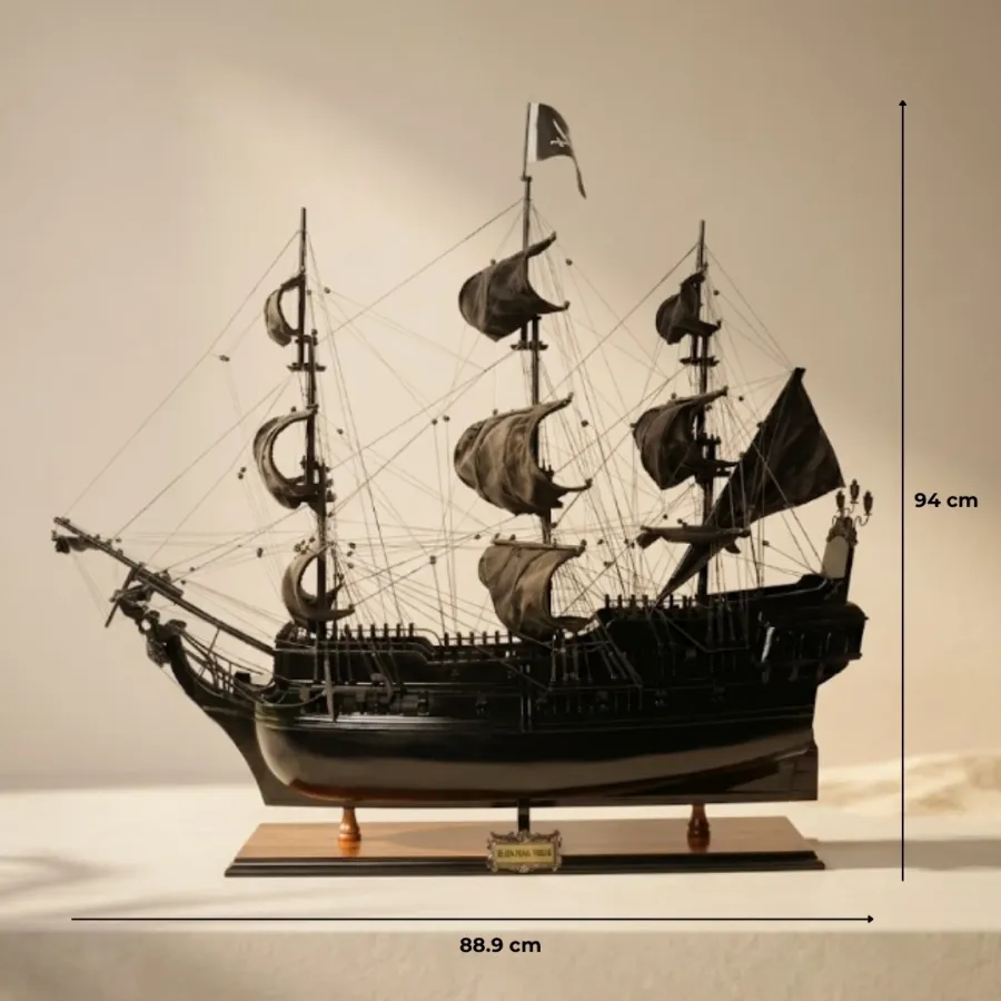 obrazek 3 Model statku pirackiego Czarna Perła