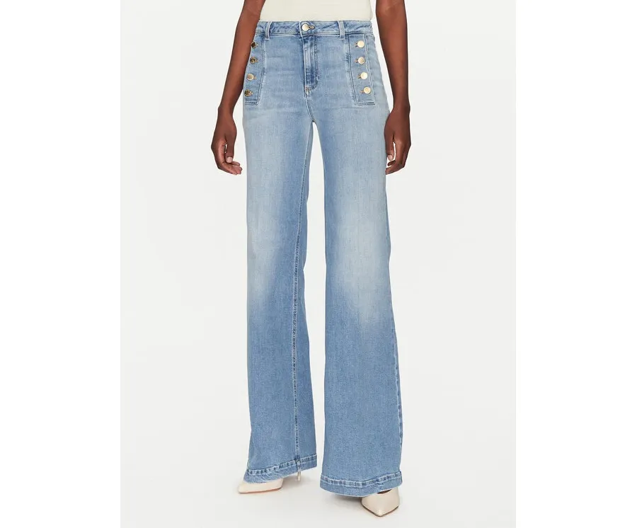 obrazek 1 ViCOLO Jeansy DD5079 Niebieski Regular Fit