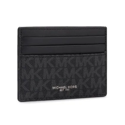 Zdjęcie MICHAEL Michael Kors Etui na karty kredytowe Greyson 39F9LGYD2B Czarny
