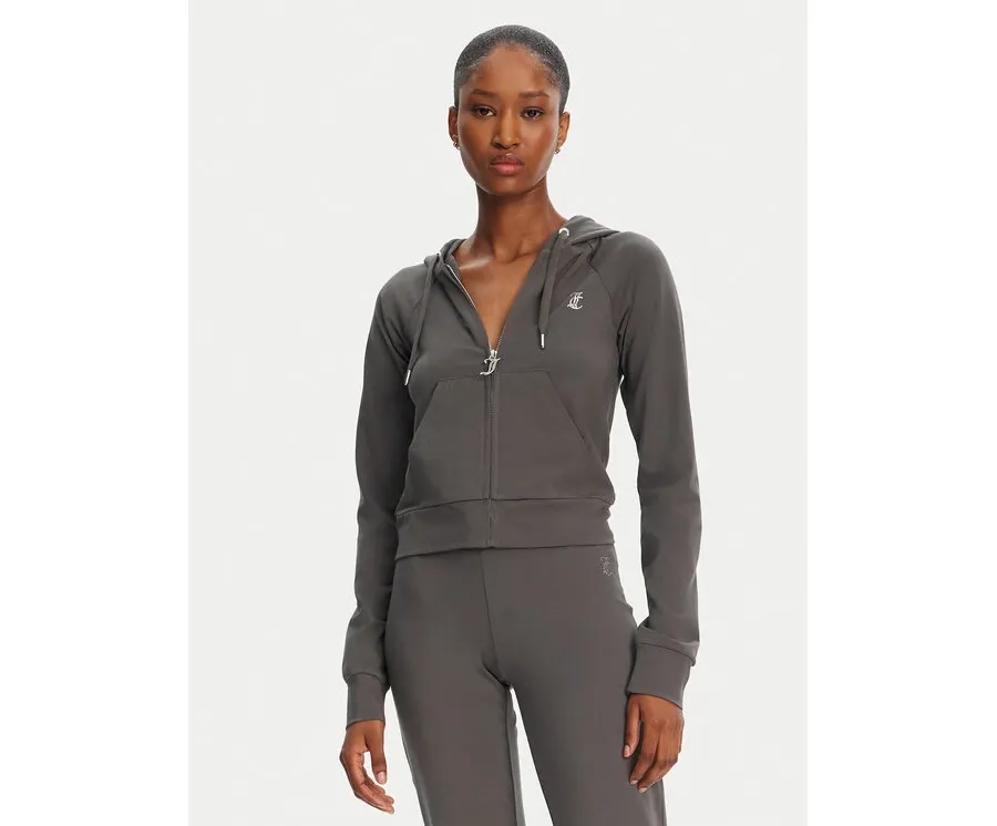 obrazek 1 Juicy Couture Bluza Ola JCWAS125310 Szary Slim Fit