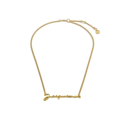 Zdjęcie JACQUEMUS Naszyjnik 223JW333-5845 Złoty
