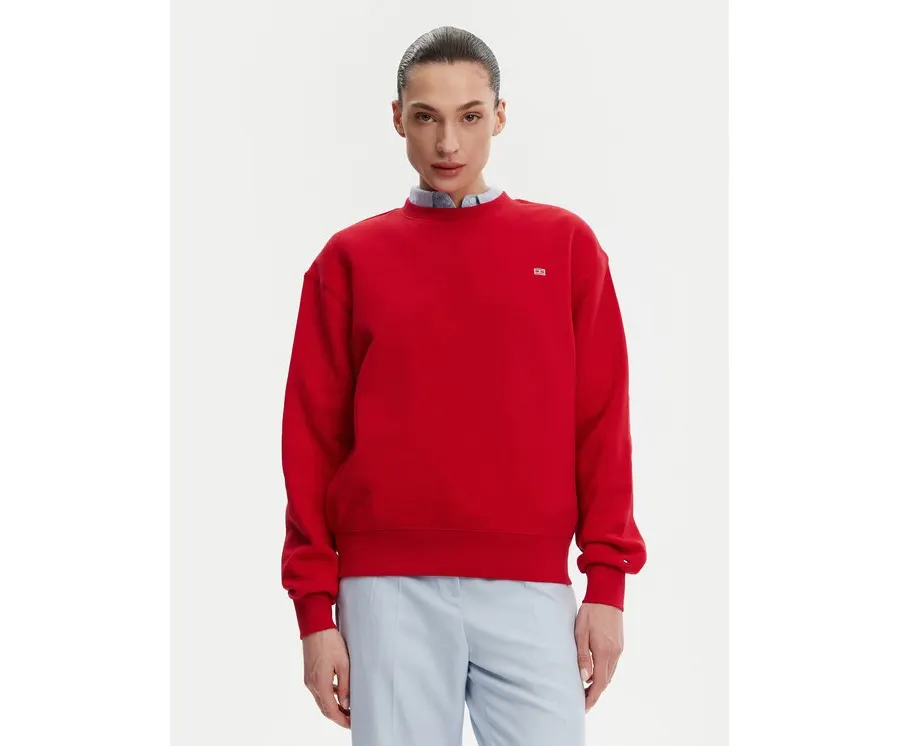 obrazek 1 Tommy Hilfiger Bluza WW0WW45980 Czerwony Regular Fit